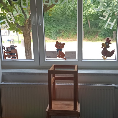 Blick aus dem Spielzimmer